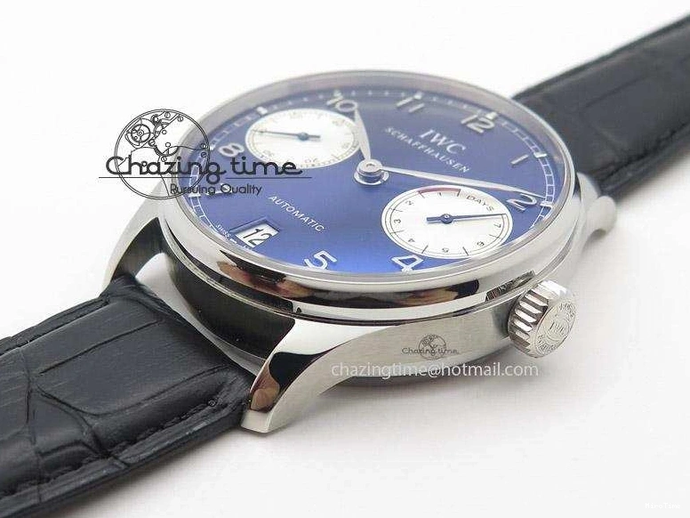 MIROTIME 0301 Portuguese Real PR IW500112 ZF 1:1 Laureus Edition On Black Leather Strap A Flexible 7369